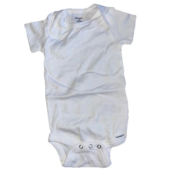 Lot Of 7 Baby Girl Short Sleeve Bodysuits Size 3-6 Months - Picture 9 of 9